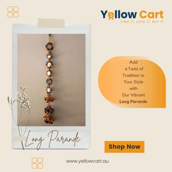 Add A Twist Of Tradition To Your Style With Our Vibrant Long Parande!
